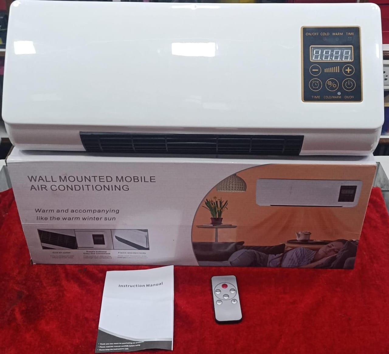 π₯ Wall Mounted Mobile Air Conditioner | Hot & Cold Dual Mode | Remote Control & LED Display