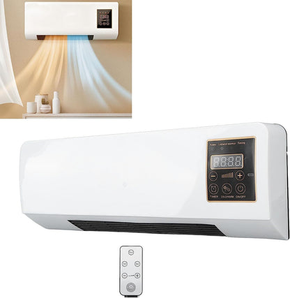 🔥 Wall Mounted Mobile Air Conditioner | Hot & Cold Dual Mode | Remote Control & LED Display