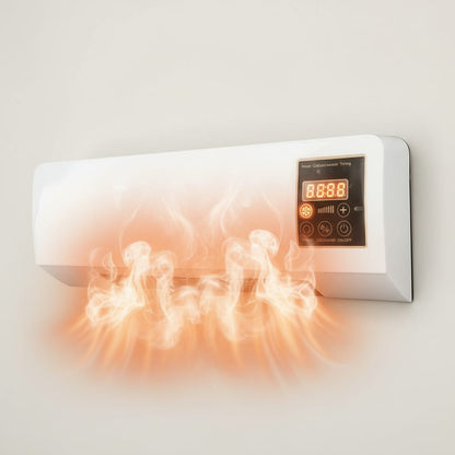 🔥 Wall Mounted Mobile Air Conditioner | Hot & Cold Dual Mode | Remote Control & LED Display