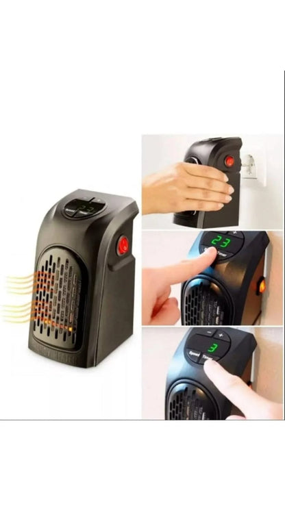 Mini Electric Plug-In Heater for Home & Office – Adjustable Temp